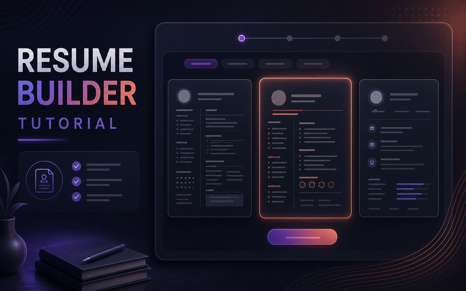 Choosing a resume template in CurriCV